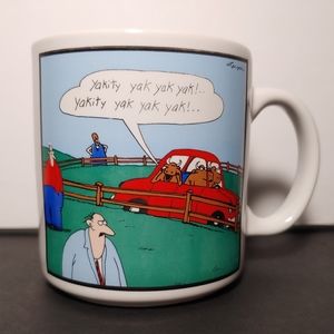 Vintage 1986 The Far Side by Gary Larson Mug Cup